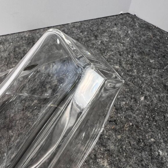 VTG RCR Royal Crystal Rock Hexagonal Decanter Patina Silver Handle & Spout - Picture 13 of 16